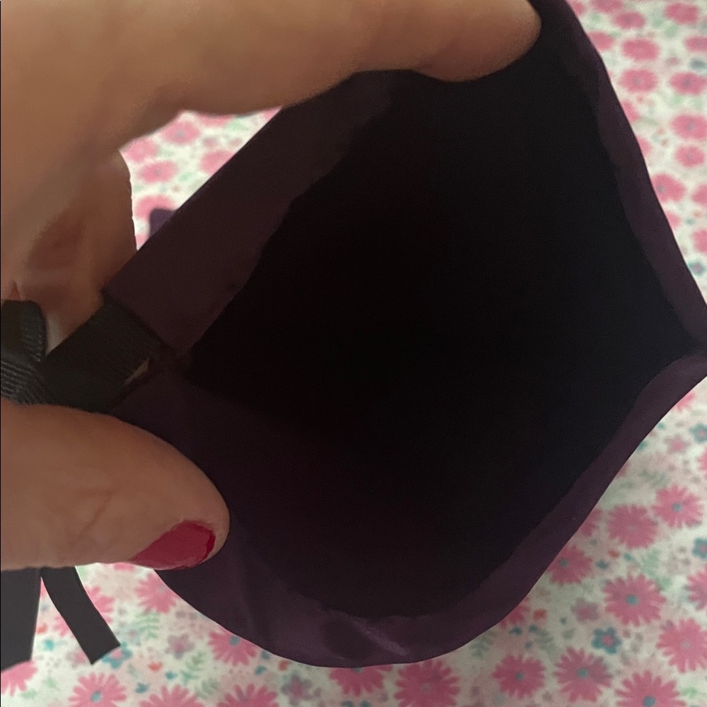 Gucci Satin Drawstring Pouch - Purple - Picture 3 of 4
